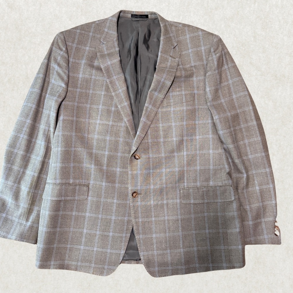 Ralph Lauren Men’s Blazer – Silk/Wool Blend, Size 52L, Slim Fit